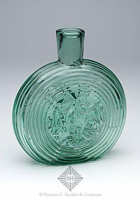 Concentric Ring Eagle - Concentric Ring Eagle Historical Flask, GII-76