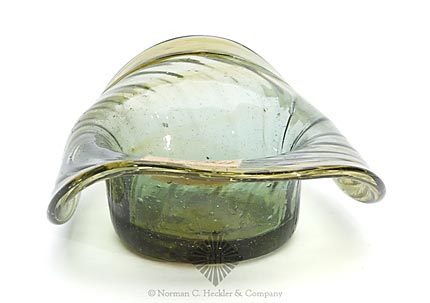 Pattern Molded Glass Hat Whimsey, Similar to GW plate 17