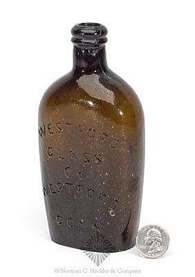 Eagle - "Westford / Glass / Co" Historical Flask, GII-65