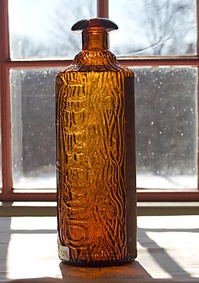 "Tippecanoe / H.H. Warner & Co" Figural Medicine Bottle, AAM pg. 550