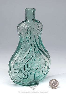 "JR & Son" Scroll Flask, GIX-43