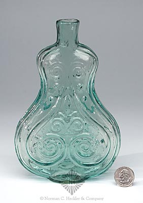 "JR & Son" Scroll Flask, GIX-43