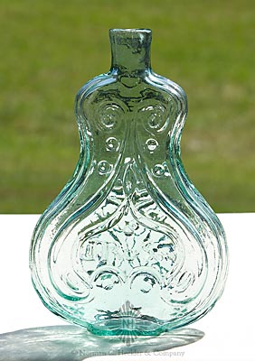 "JR & Son" Scroll Flask, GIX-43