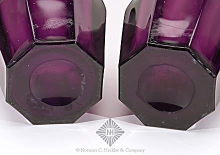 Pair Of Blown Bar Bottles, American Glass 1760-1930 Vol. I, The Toledo Museum of Art, #889