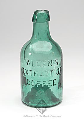 "Alden's / Extract Of / Coffee" Medicine Bottle
