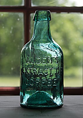"Alden's / Extract Of / Coffee" Medicine Bottle