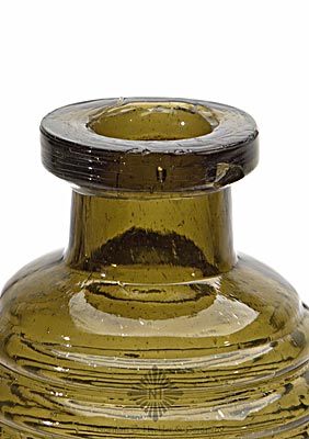 "Greeley's Bourbon / Bitters" Figural Bottle, R/H #G-101