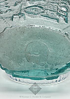 "Success To The Railroad" And Horse And Cart Historical Flask, GV-3