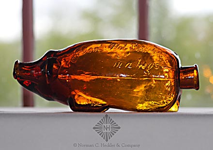 "Good Old Bourbon / In A Hogs-" Figural Whiskey Bottle