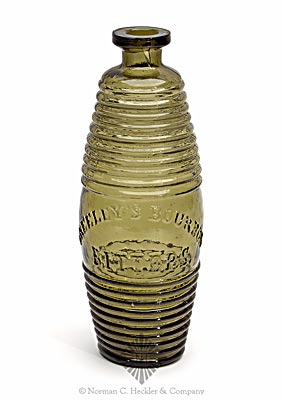 "Greeley's Bourbon / Bitters" Figural Bottle, R/H #G-101