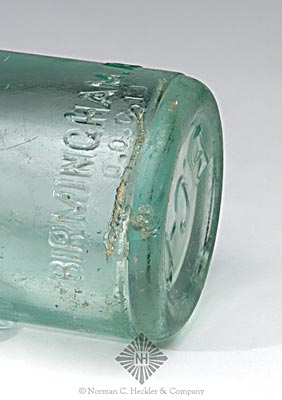 "Birmingham / Coca-Cola / Bottling Co." - "Birmingham, Ala. / D.O.C. 13" Soda Bottle