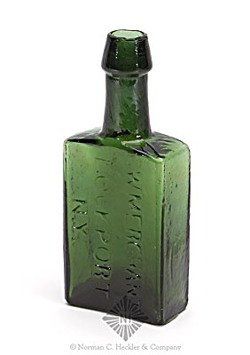 "G. W. Merchant / Lockport / N.Y." Medicine Bottle, AAM pg. 350