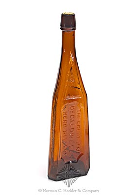 "The Great Tonic / Dr Caldwell's / Herb Bitters" Figural Bottle, R/H #C-8
