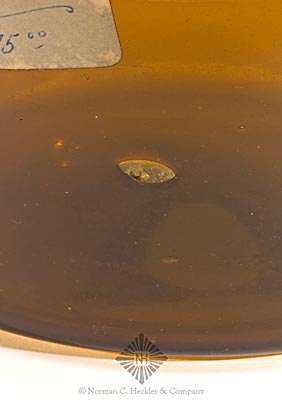 Freeblown Milk Bowl, Similar in form and construction to McK plate 46, #4