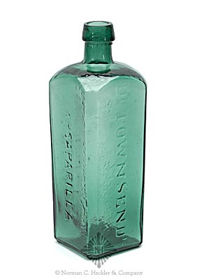 "Dr Townsend's / Sarsaparilla / Albany / N Y" Medicine Bottle, AAM pg. 521