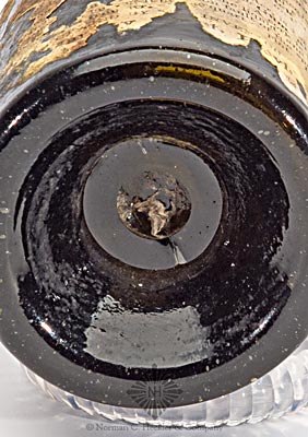 "T. Addeman / Prov. R.I." Blacking Bottle, Similar in from and construction to L/P plate 10, #5