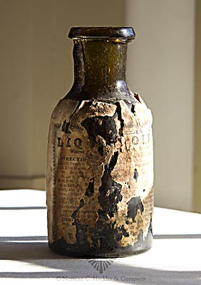 "T. Addeman / Prov. R.I." Blacking Bottle, Similar in from and construction to L/P plate 10, #5