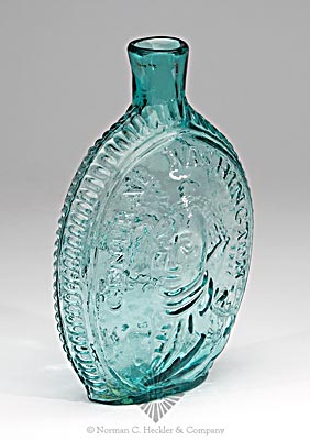"General Washington." And Bust - Eagle Portrait Flask, GI-1