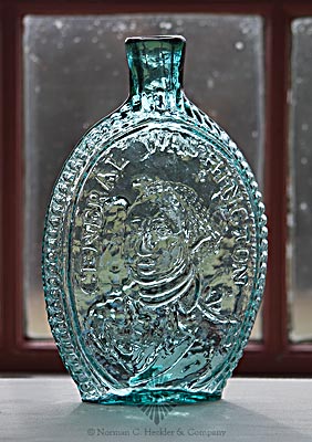 "General Washington." And Bust - Eagle Portrait Flask, GI-1