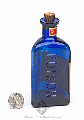 "The Owl Drug Co. / (Owl On Mortar And Pestle) / Poison" Figural Bottle, K #KT-1