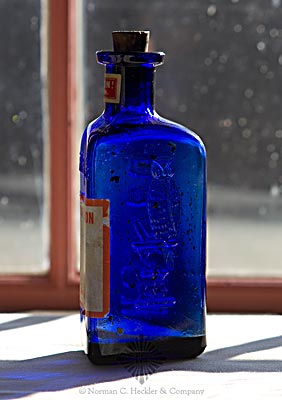 "The Owl Drug Co. / (Owl On Mortar And Pestle) / Poison" Figural Bottle, K #KT-1