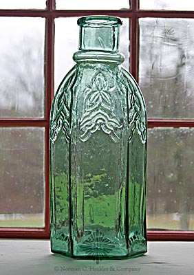 Cathedral Pickle Jar, Similar in form and construction to Z pg. 278, bottom right
