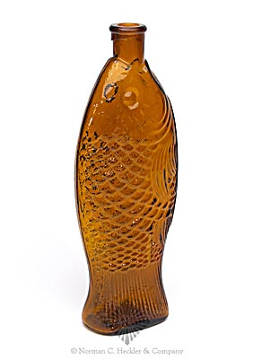 "Doctor / Fischs Bitters" - "W. H. Ware / Patented 1866" Figural Bitters Bottle, R/H #F-44