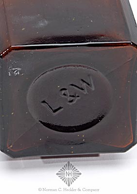 "Great / Western. Tonic. Bitters / Patented. Jany. 21. 1868" - "O.P. Bissell & Co / Peoria Ill" Bitters Bottle, R/H #G-100