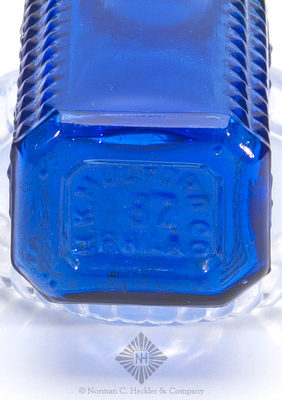 "(Skull And Crossed Bones) / Poison" Bottle, Possibly a K #KR-6 variant as "Chemists " is not embossed