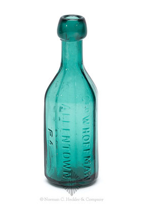 "Geo W. Hoffman / Allentown / Pa" Soda Water Bottle