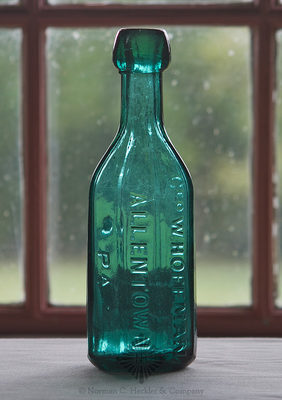 "Geo W. Hoffman / Allentown / Pa" Soda Water Bottle