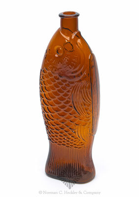 "Doctor / Fisch's Bitters" - "W. H. Ware / Patented 1866" Figural Bitters Bottle, R/H #F-44