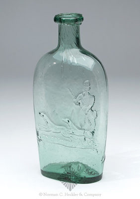 Hunter - Hound Pictorial Flask, GXIII-7