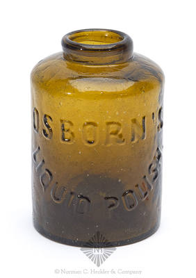 "Osborn's / Liquid Polish." Blacking Bottle