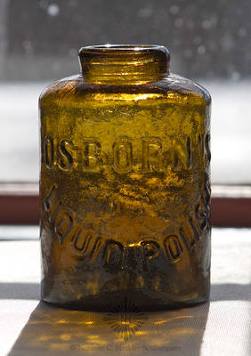 "Osborn's / Liquid Polish." Blacking Bottle