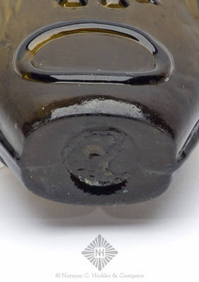 Masonic Arch And Emblems - Eagle Historical Flask, GIV-24