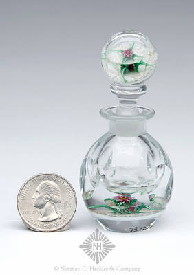 Charles Kaziun, Jr. Spider Lily Perfume Bottle