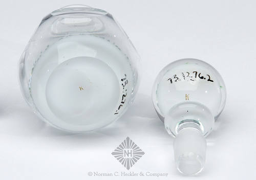 Charles Kaziun, Jr. Spider Lily Perfume Bottle