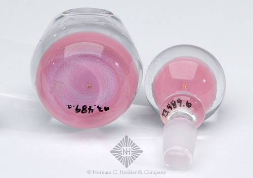 Charles Kaziun, Jr. Spider Lily Perfume Bottle