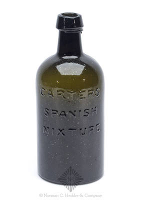 "Carters / Spanish / Mixture" Medicine Bottle, AAM pg. 91