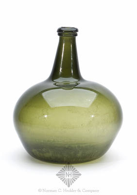 Magnum Onion Black Glass Bottle, Similar in form and construction to AG plate 6, #2