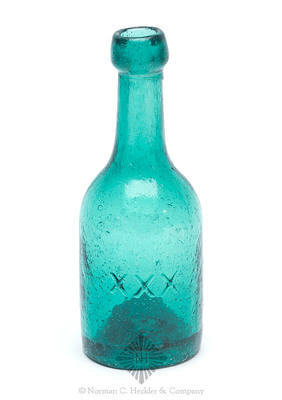 "J & A Dearborn / New York" - "XXX" Soda Water Bottle