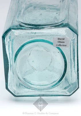 Cathedral Pickle Bottle, Similar to Z pg. 453, top left