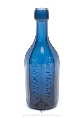 "J.W. Harris' / Soda Water / New Haven / Conn." Soda Water Bottle, H #201
