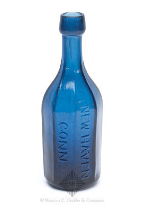 "J.W. Harris' / Soda Water / New Haven / Conn." Soda Water Bottle, H #201
