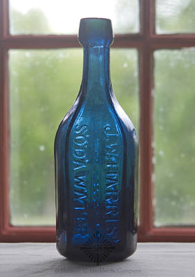 "J.W. Harris' / Soda Water / New Haven / Conn." Soda Water Bottle, H #201