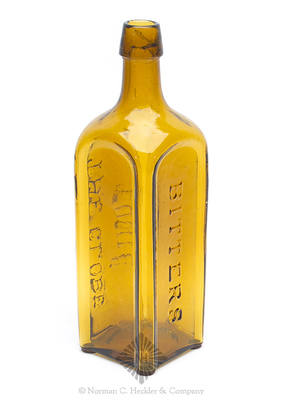 "The Globe / Tonic" - "Bitters" Figural Bottle, R/H #G-49