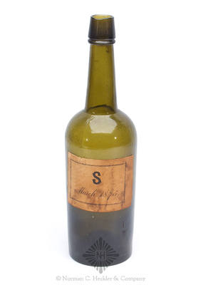 "Ellenville / Glass Works" Base Embossed Whiskey Bottle, Similar to H #2245
