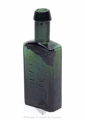 "S,M. / Beebes" - "Horse / Linament" Veterinary Medicine Bottle