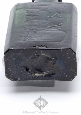 "S,M. / Beebes" - "Horse / Linament" Veterinary Medicine Bottle